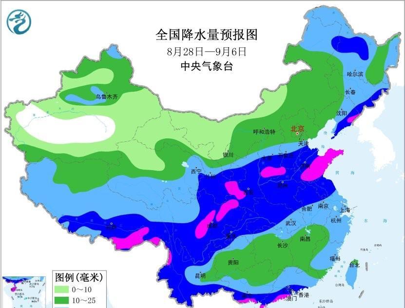 根据中央气象台预报，未来十天我国黄淮大部、江淮北部、江汉北部、西南东部地区雨水偏