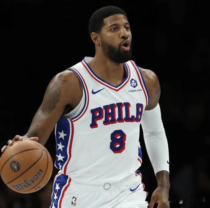 5000万先生乔治，如今成了76人的头疼难题。他去年夏天签下4年2.12亿顶薪