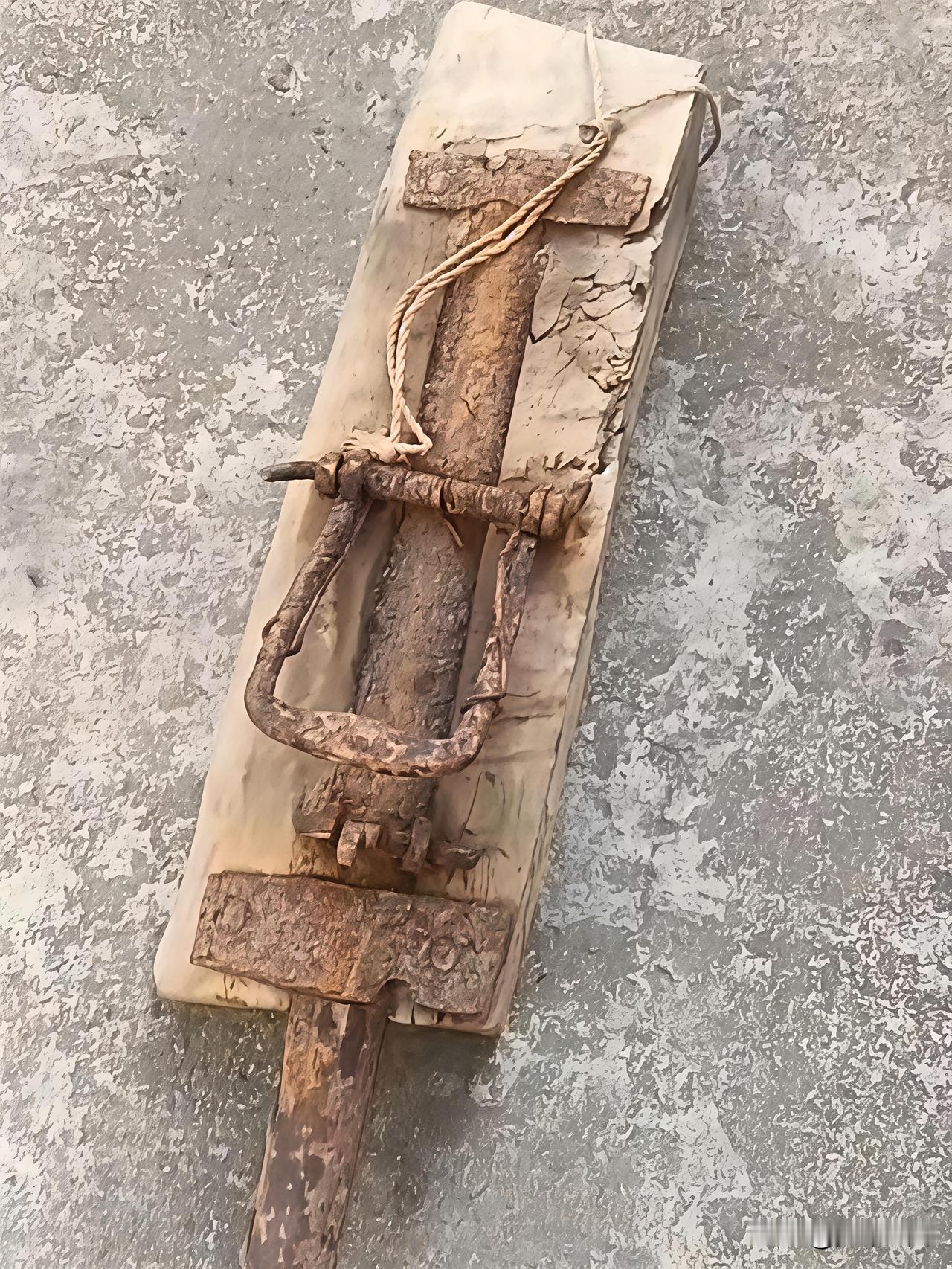 这个东西问了300人都不认识它，这应该是十分古老的老物件了，没有人能看出它是干啥