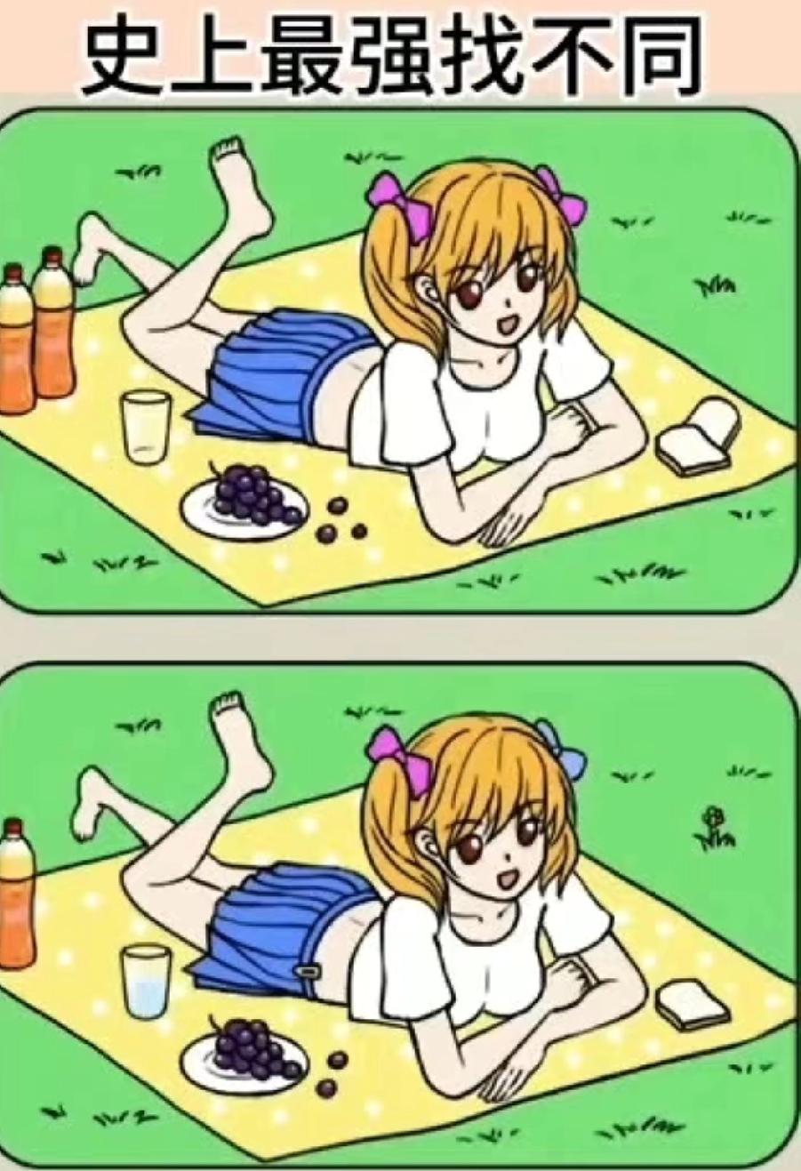 太烧脑了！这张找不同图火了，眼尖的人才能发现所有细节
