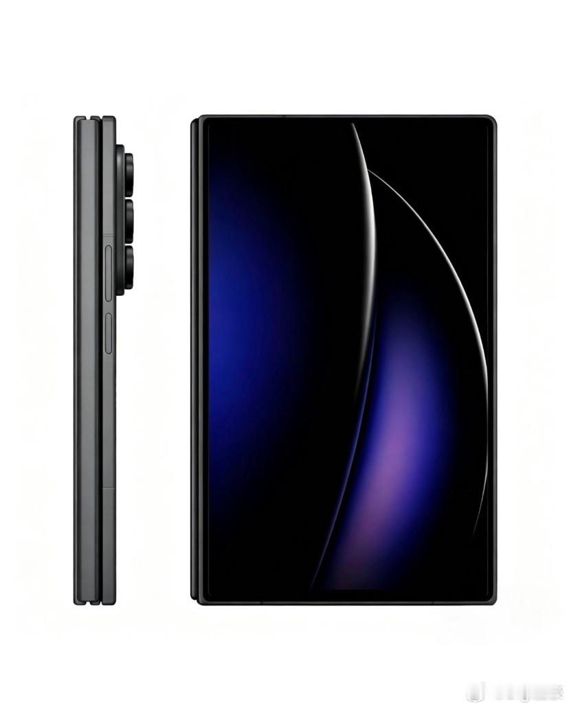 三星阔屏三折叠手机曝光首款三折叠手机GalaxyZTriFold已经停产了，