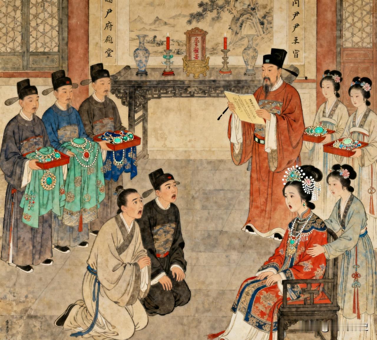 清朝雍正时，两江总督尹继善调任云贵总督，觐见雍正时，雍正问他：“你的母亲受封没有