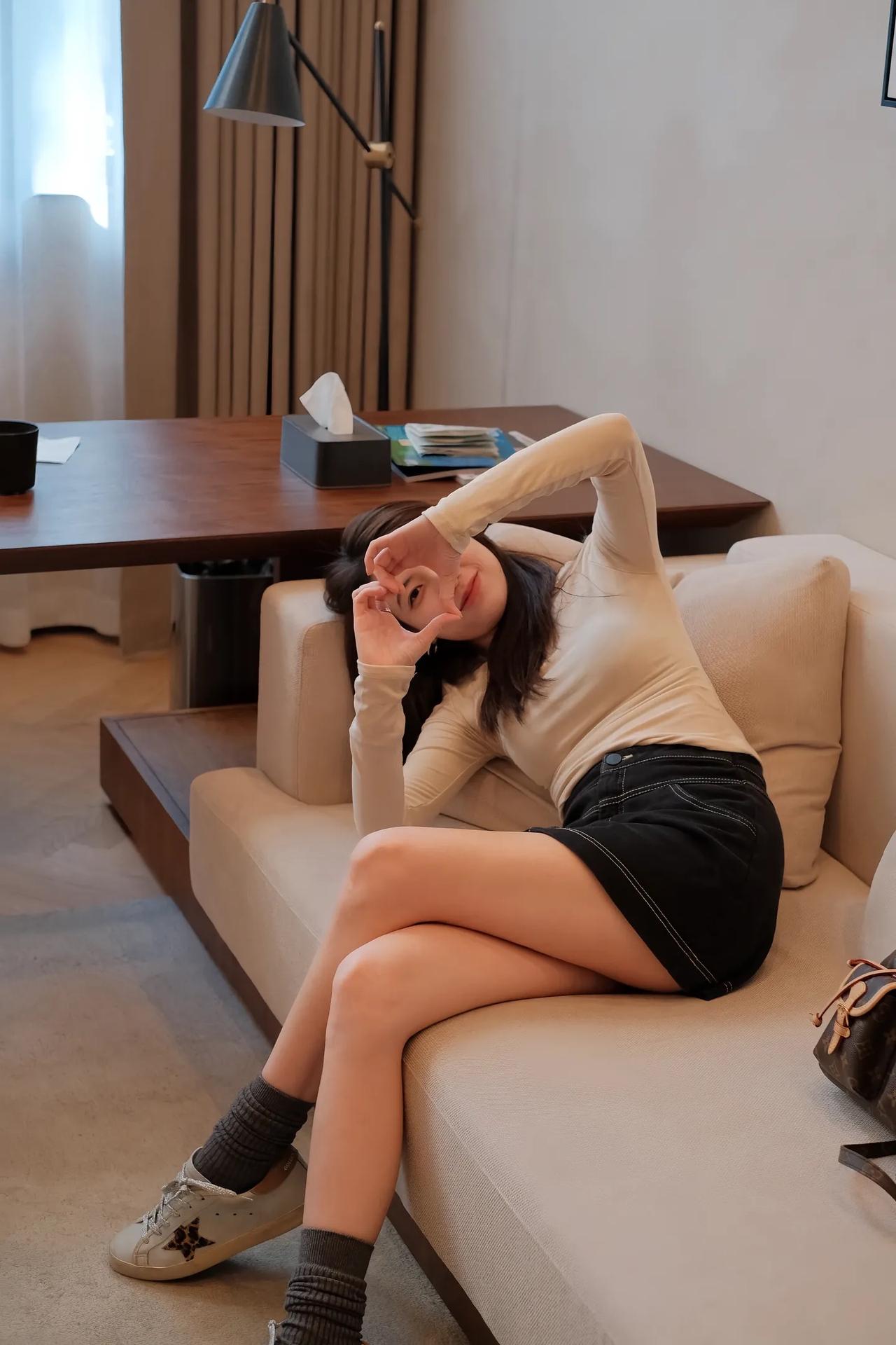 能看见你漂亮的眼睛一直笑