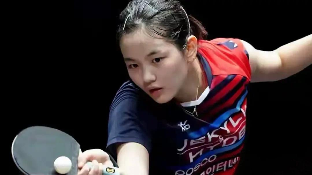 【资深削球手扬威，横扫韩国小美女】20岁的金娜英也挡不住日本削球手佐藤瞳，此前蒯