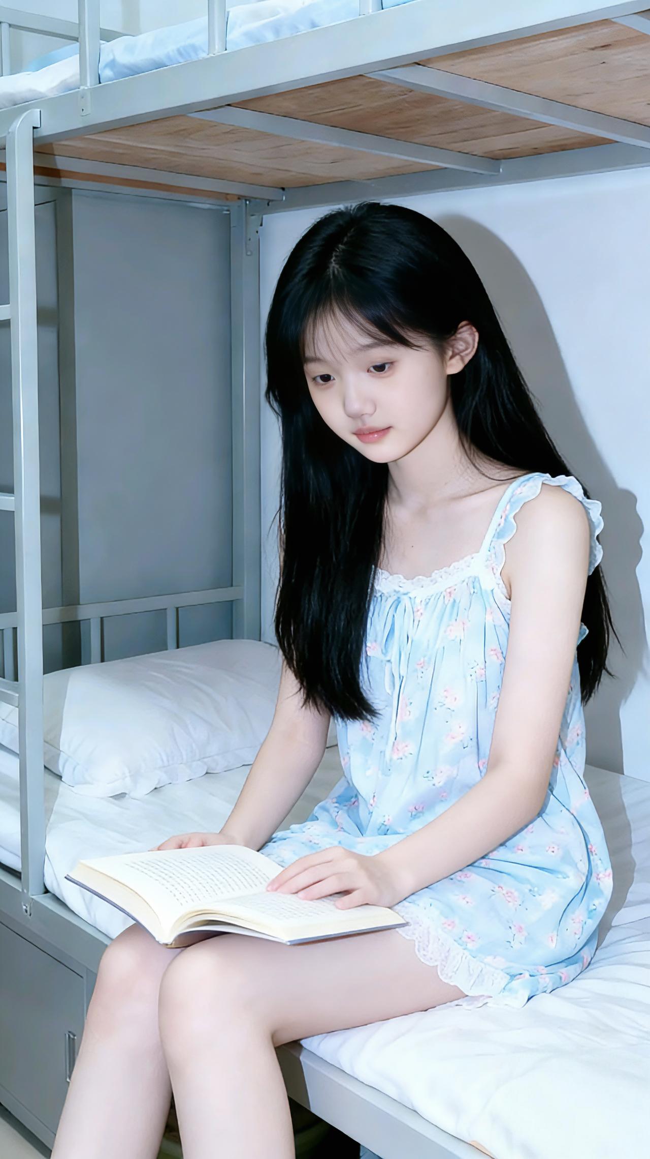 甜妹清纯可爱颜值少女感甜系女孩