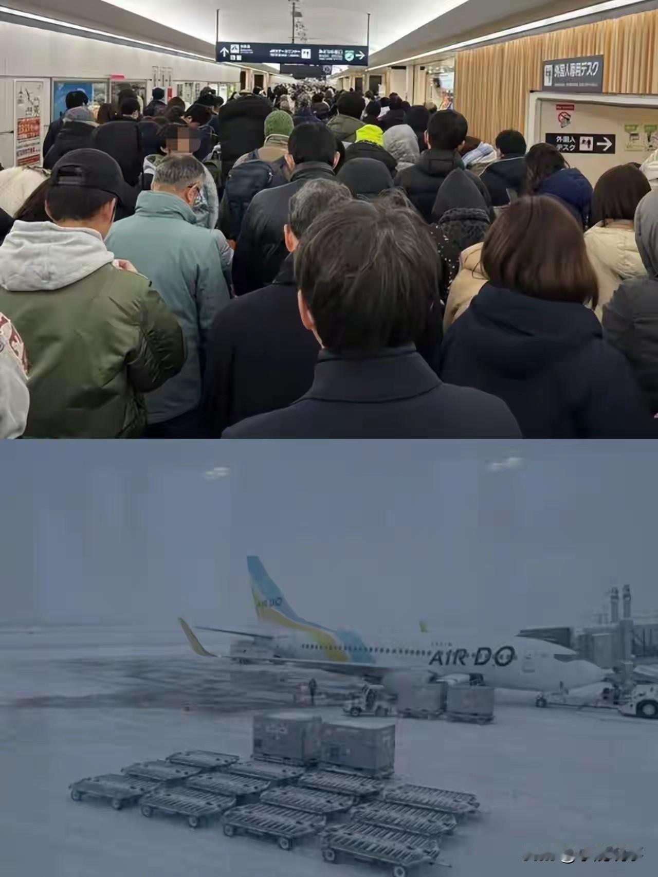 北海道的大雪又来了，这次被困的同胞似乎没那么多同情声。评论区的声音很平静。没有