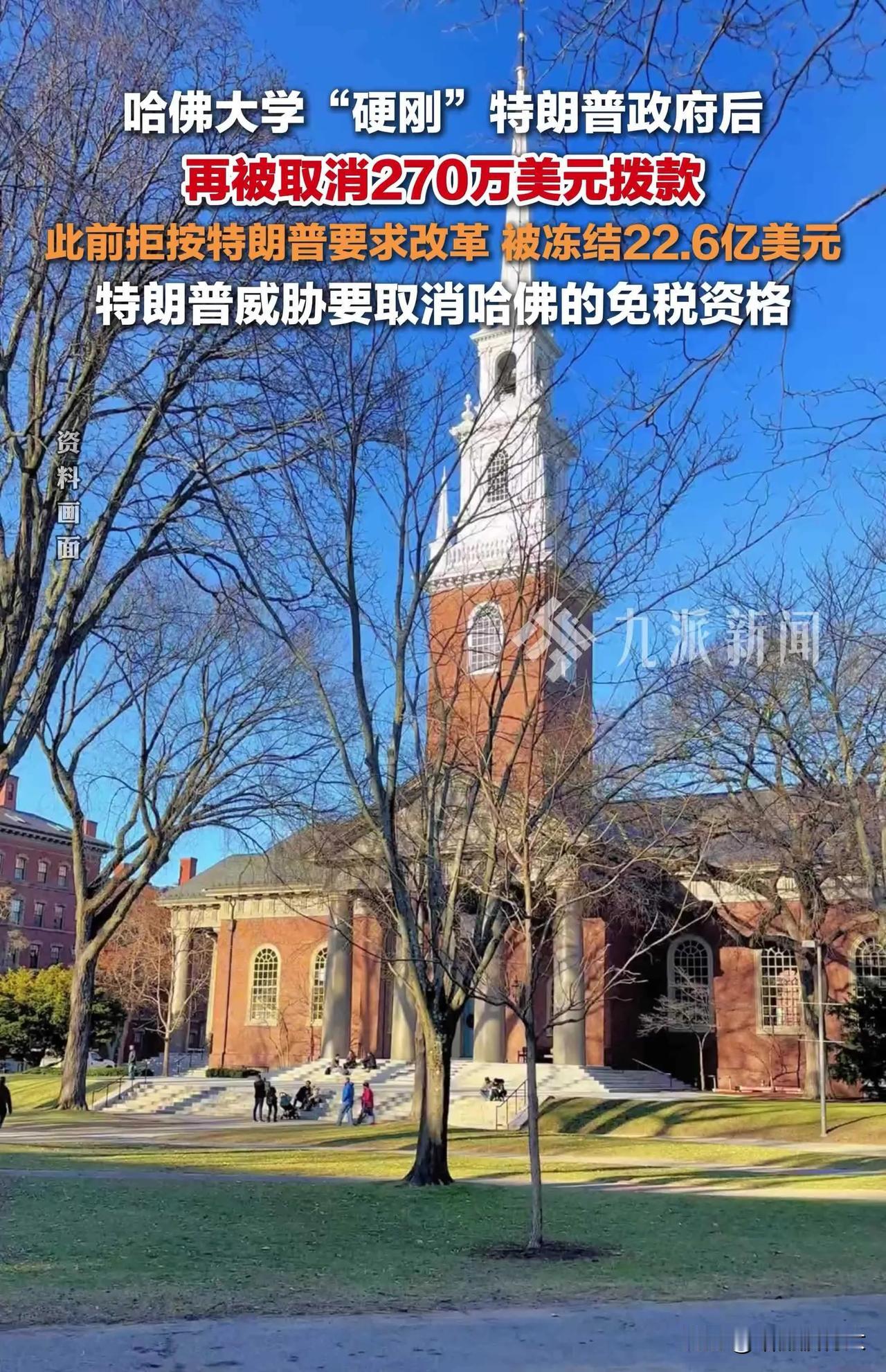 香港科技大学行动太迅速了，哈佛大学留学生迎来黎明与曙光！最近川普宣布要取消哈佛