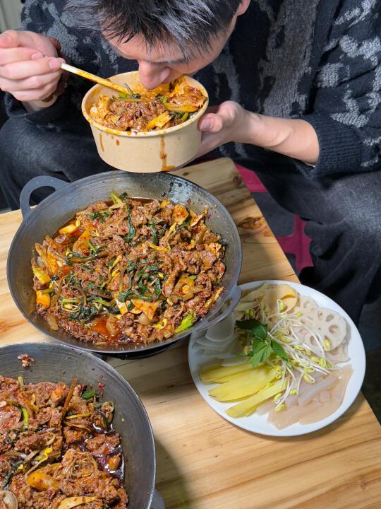 在昆明！我蕞害怕倒闭的干锅牛肉！！！