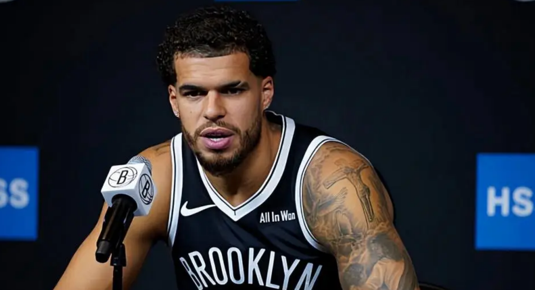 在最近ESPN的电视节目中，Shams谈到了目前篮网队的现状。他表示今年赛季中