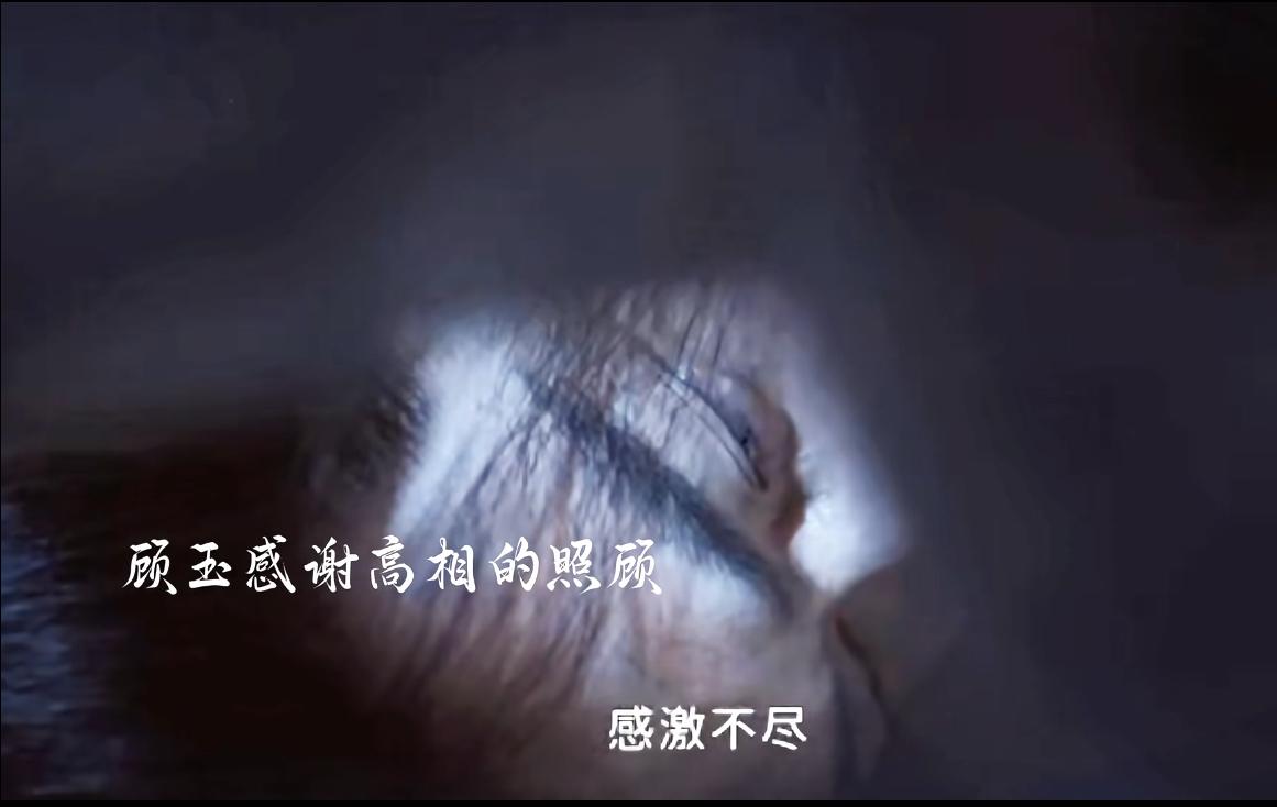 《长安二十四计》：高相下线，顾玉逃出皇宫。太悲壮了。顾玉终于冒充高相的样子，