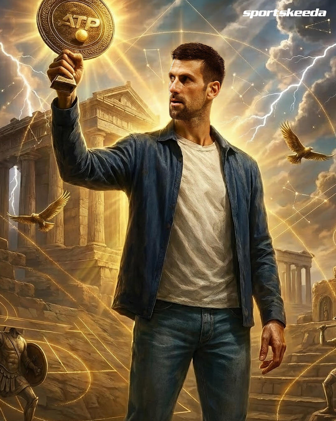 你知道吗❓38岁的德约科维奇成为ATP排名历史上以排名前四结束赛季的最年长球员。