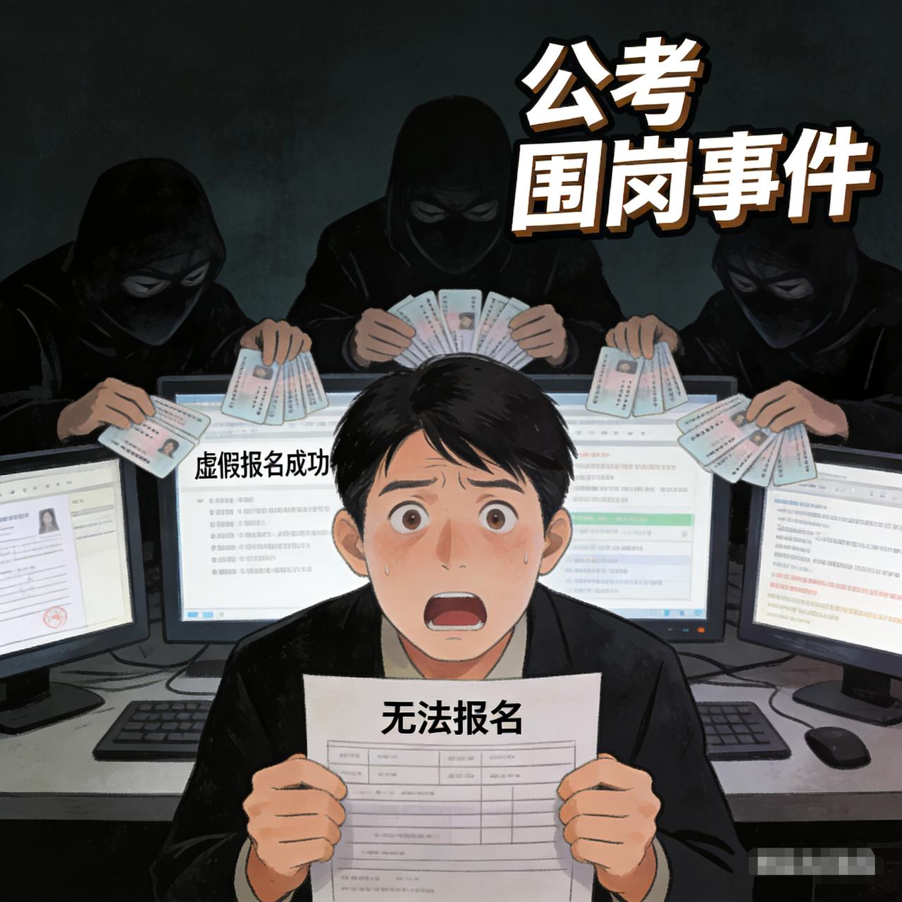 公考围岗？这个新鲜词汇，第一次听就震惊到了。原来考公越来越难，居然有人从报名人数