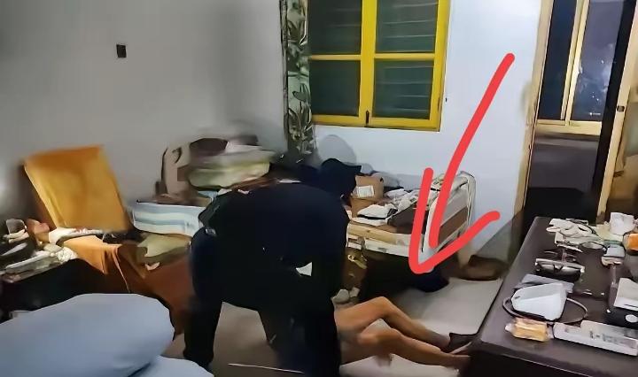 5月5日凌晨3点，远在新加坡的黄女士突然通过家中监控发现，88岁的父亲独自摔倒
