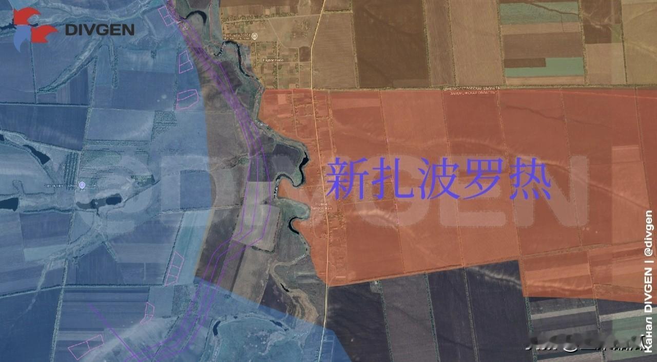 扎波罗热地区，东方集群的格鲁吉亚步兵团各师解放了新扎波罗热，胡里艾伯乐的北翼正在