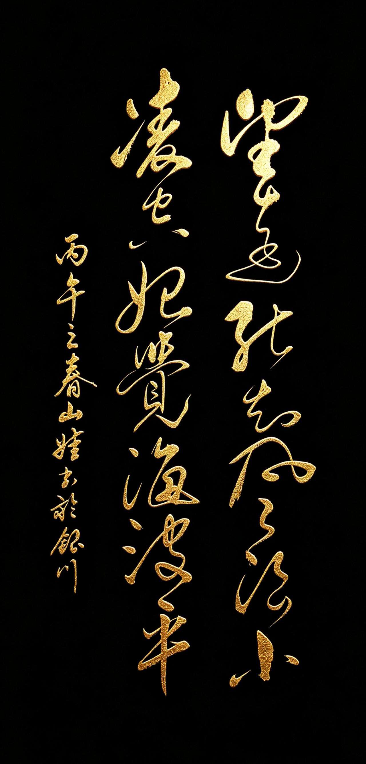 惊艳！这十四个字写尽从容。看完这幅作品写的内容，那种历经风雨之后的从容和豁达，