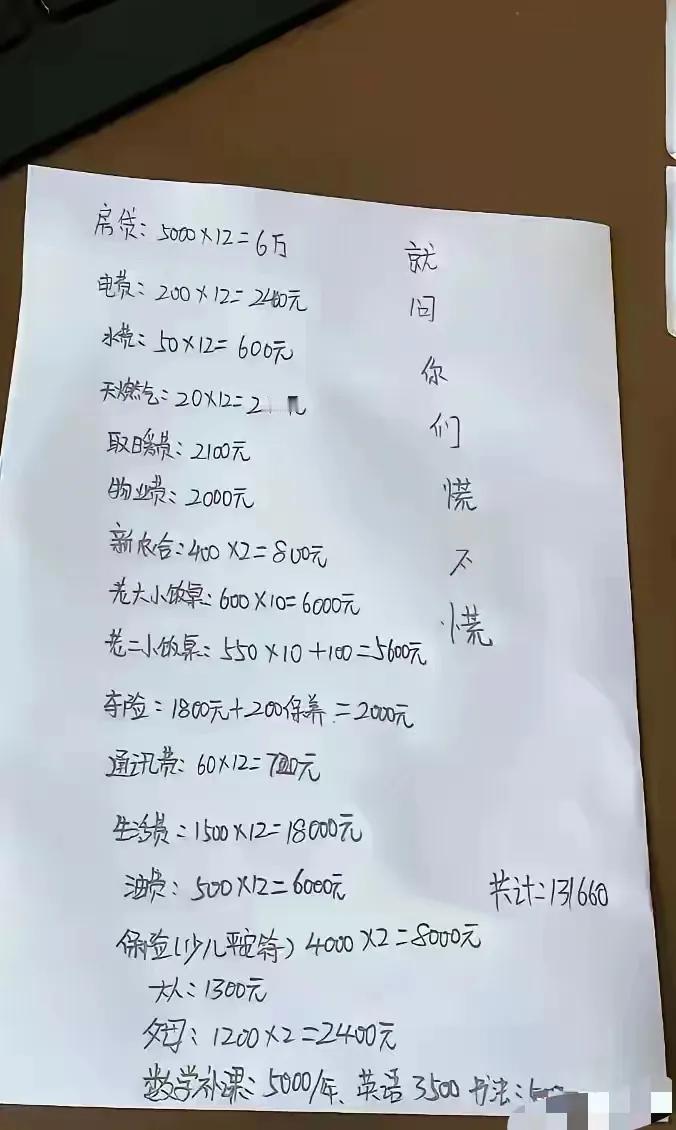 油费一个月500😯，天天从厨房开到卫生间吗？