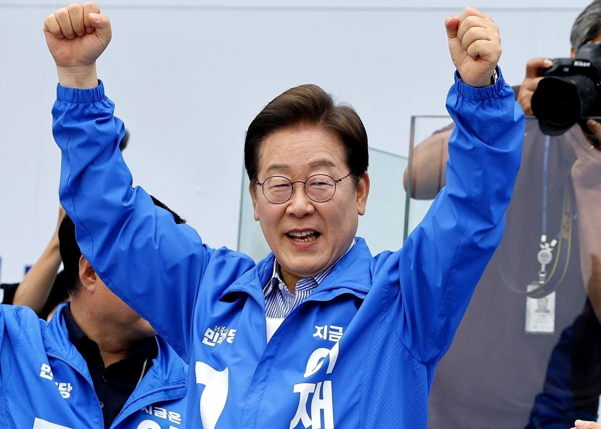 李在明案突然反转，政坛炸锅了你敢信吗？总统候选人李在明，