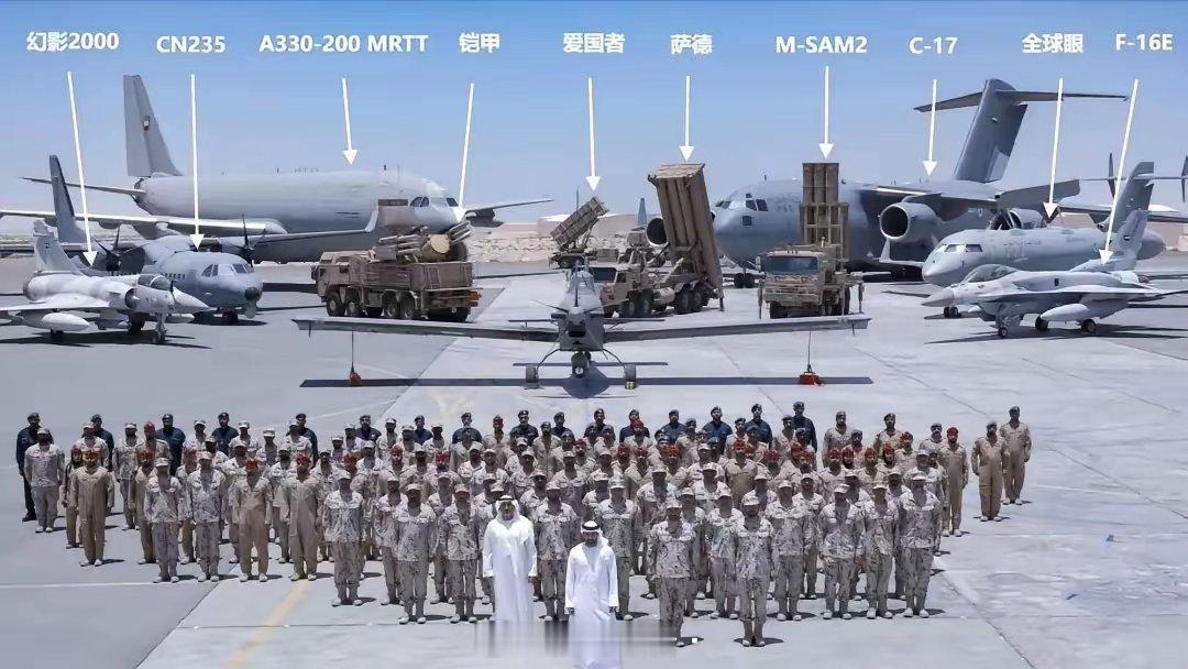 从阿联酋空军的1张图，看歼-10打入中东的难度​我的看法是歼-10C大概率遇到“