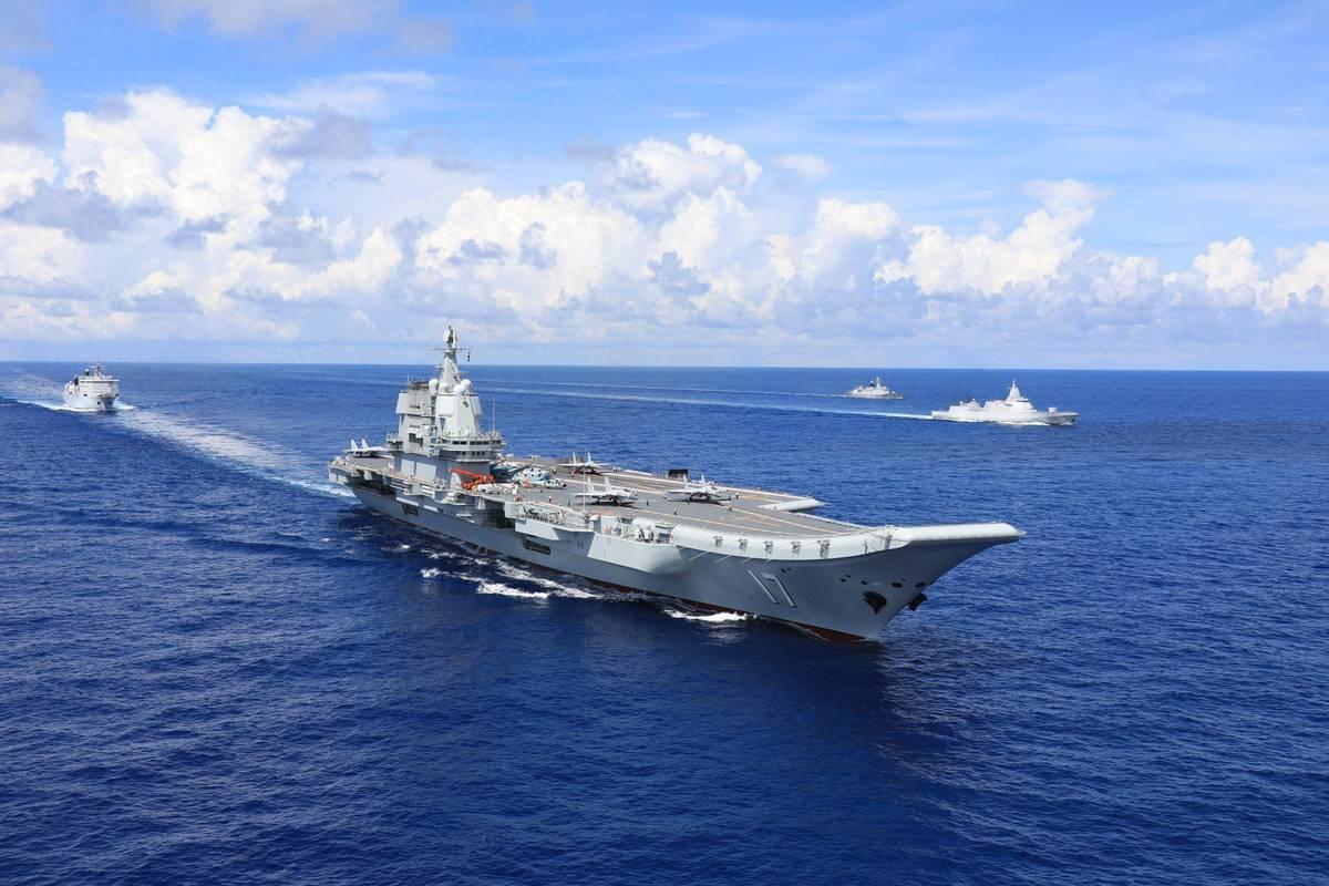 说句实话，现如今我国海军围台，目标已经不是台湾了，而是美国。先纠正一个容易