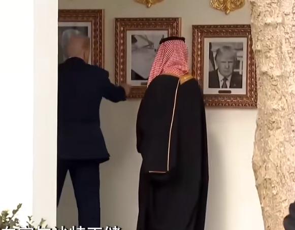 特朗普会见沙特王储这事儿真是把“正事+戏码”焊死在一块儿了，在白宫带人家逛总统肖