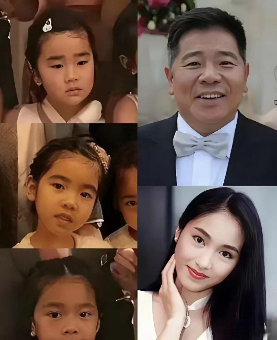 黎姿的三个女儿，一点也没继承她优良的基因。感觉这三个女儿长得非常像爸爸，看面相有