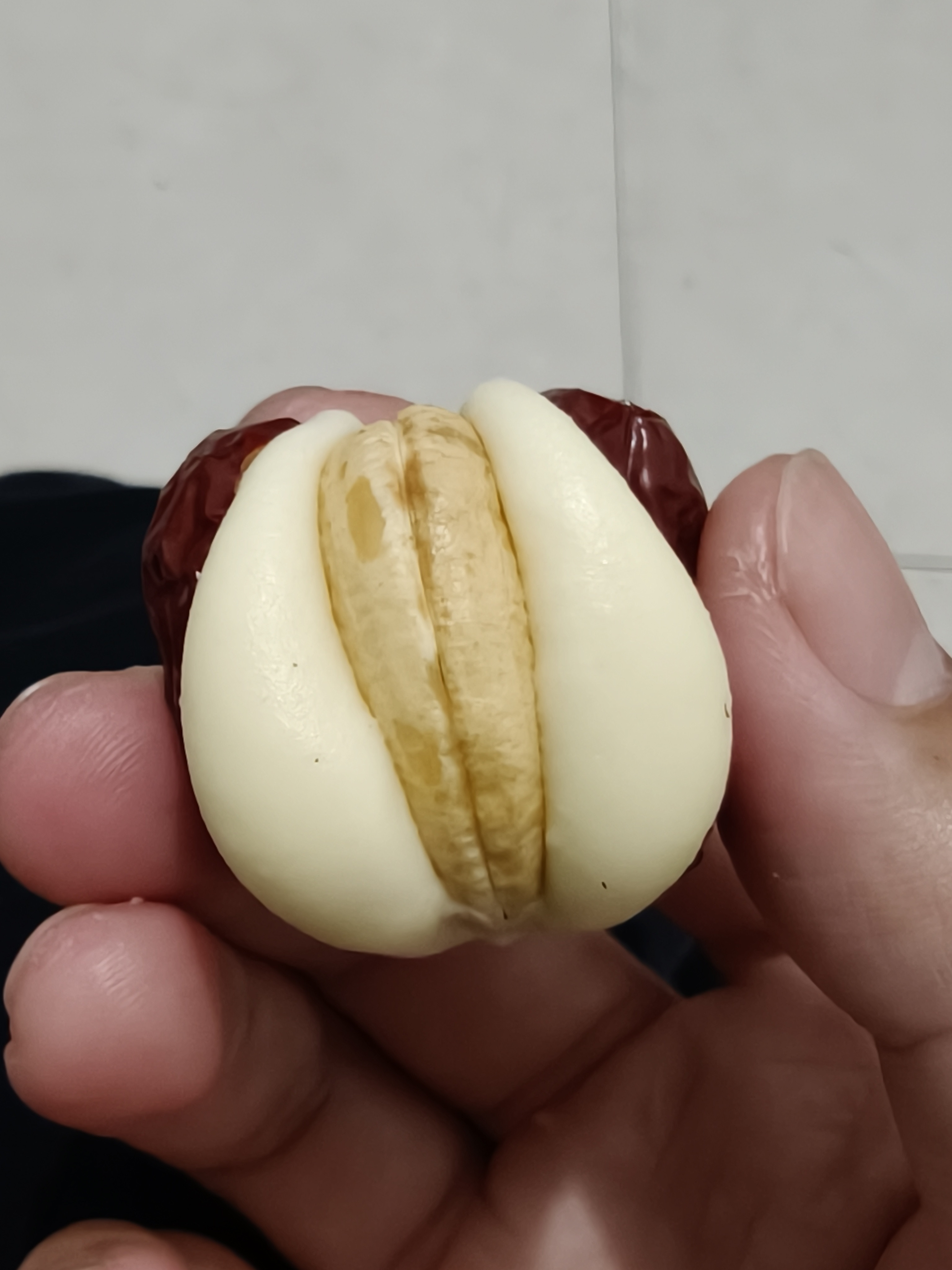 腰果奶芙泡枣，真好吃​​​