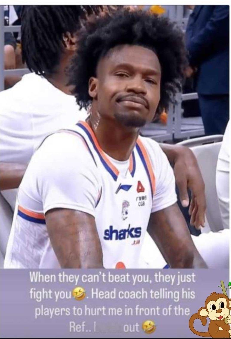 杜峰指导你真的没必要！上海男篮外援古德温社交媒体发文“广东男篮主教练杜峰当着裁判