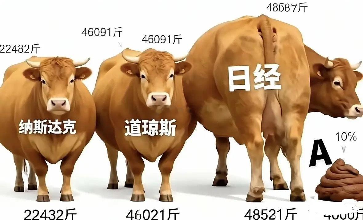 A股与国家经济地位严重不匹配，这个和机制有很大关系，真心希望我们国家的牛也快些长