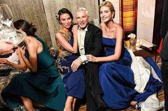 伊万卡和邓文迪合影，她们都是富婆，论气质还得是伊万卡的好。毕竟投胎这一环节，伊万