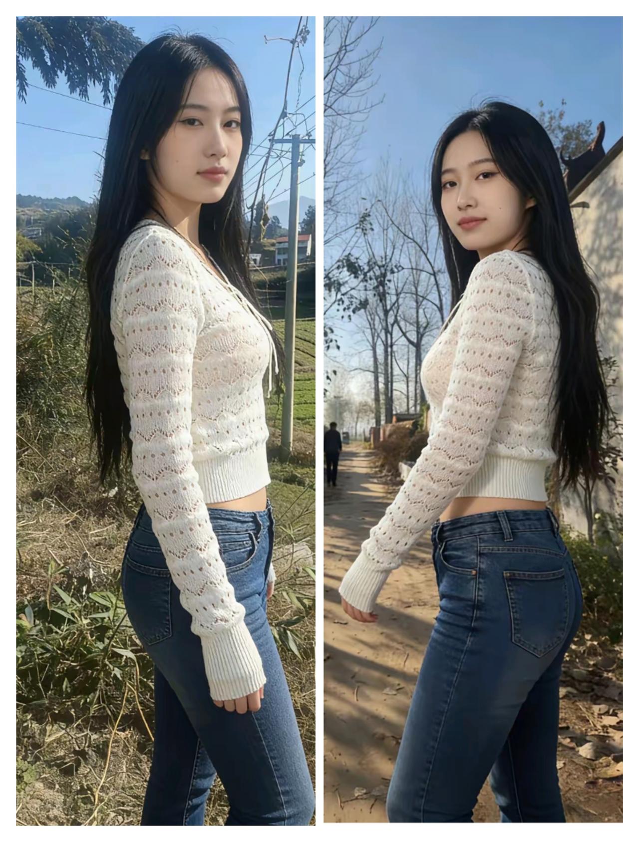 秋风起，落叶舞，美人倚。怎样穿搭能显示出温柔的女生气质?魅力街拍一起分享