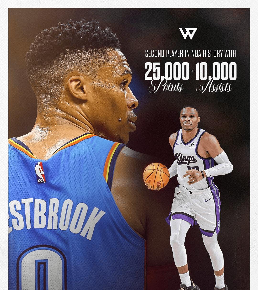 伟大无需多言，威少晒出了自己的数据，表示不用做出更多的回应，数据会说明一切，上个