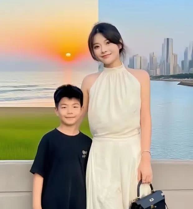 离异后带个男孩儿，还会收获真正的爱情吗？这是照片中这位女子的心灵拷问。我的回答是