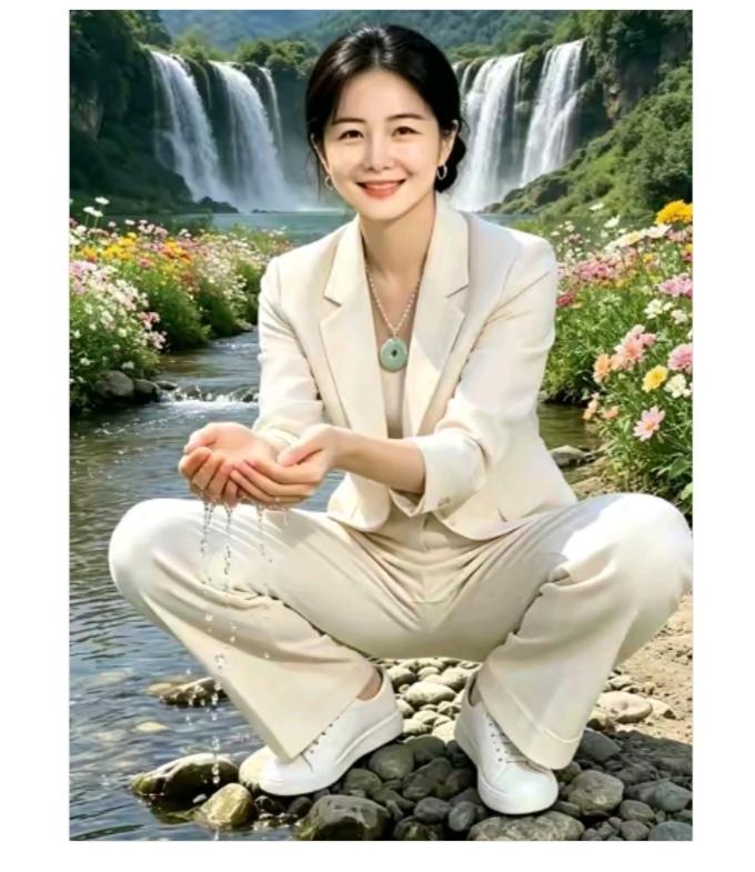 〔欣赏图片〕图中画面真给力；美女靓丽气质好；每天欣赏美女图；开心快乐每一