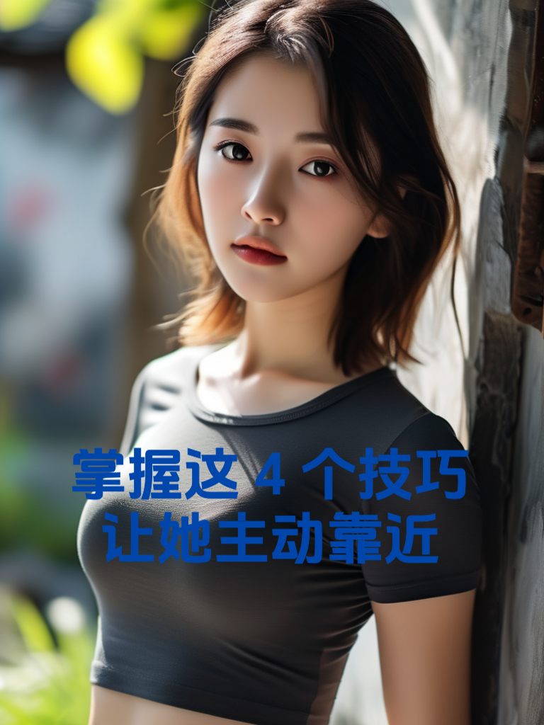 掌握这4个技巧，让她主动靠近