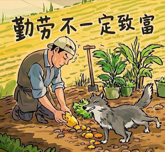 你还以为光靠勤劳就能致富吗？看看你身边，那些起早贪黑的人，哪个不是在勤劳