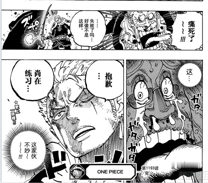 海贼王漫画里面对索隆的霸王色说法，贾巴说索隆十分熟练，但是索隆自己不知