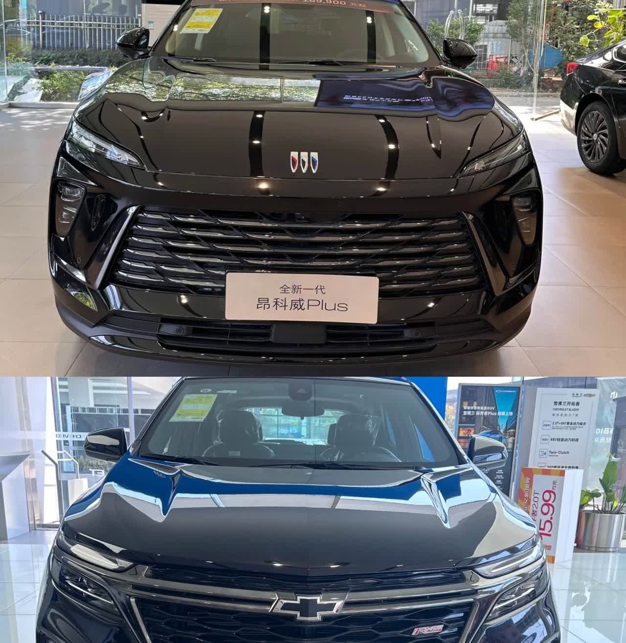 昂科威和探界者，同平台、同2.0T+9AT，但性格泾渭分明：1.空间：昂