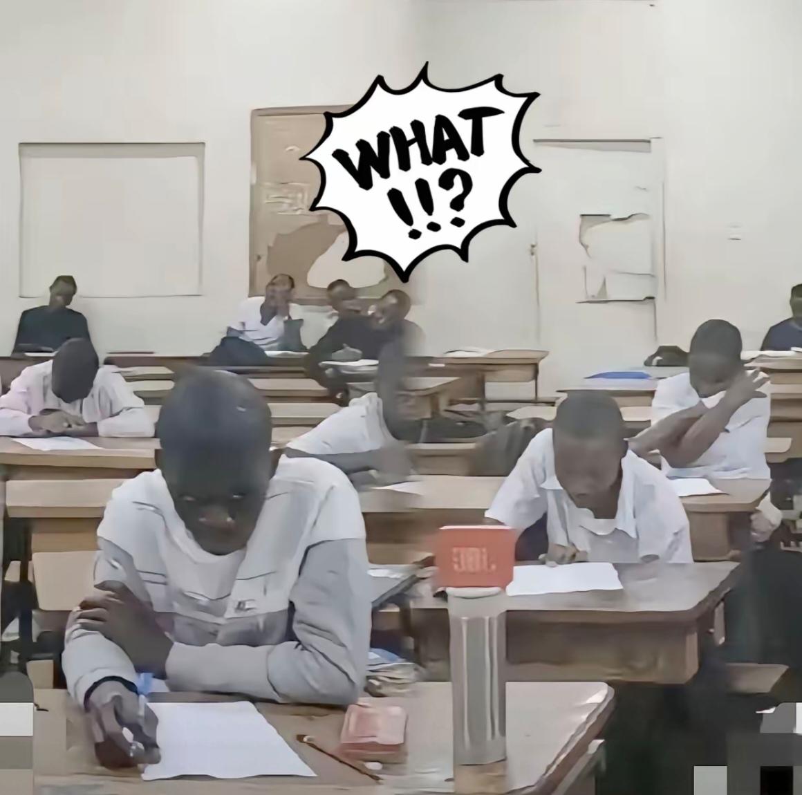 留学生试卷曝光简单加减法都错国内学生熬夜刷题，他们却走捷径？留学生在考试
