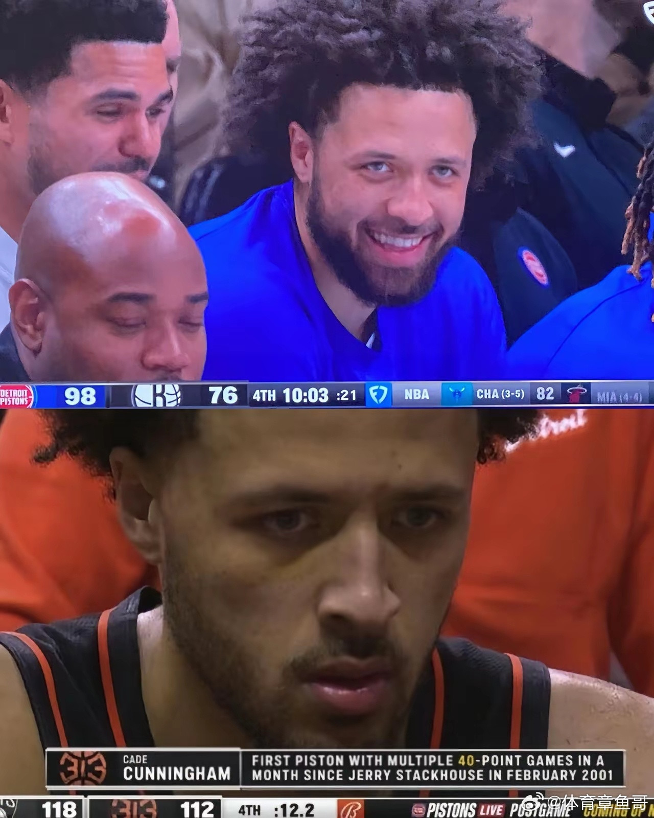 两年前，活塞在蒙蒂的带领下，以2胜7负的战绩开启赛季征程。随后，球队遭遇28连败