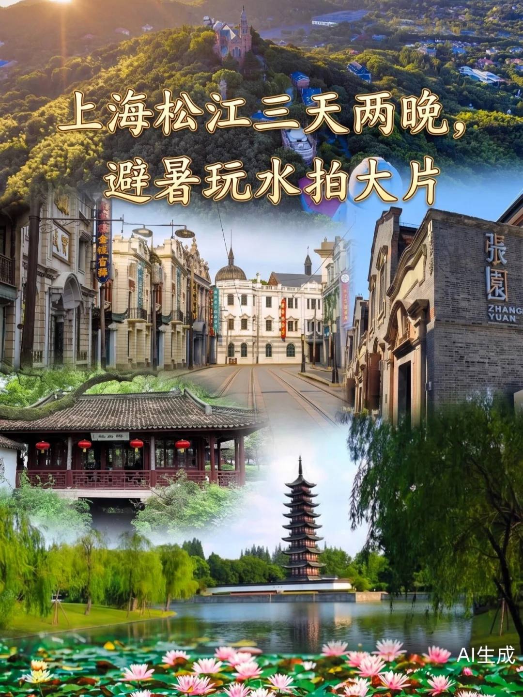🚗 上海松江·三天两晚乡村旅游攻略 🌿
