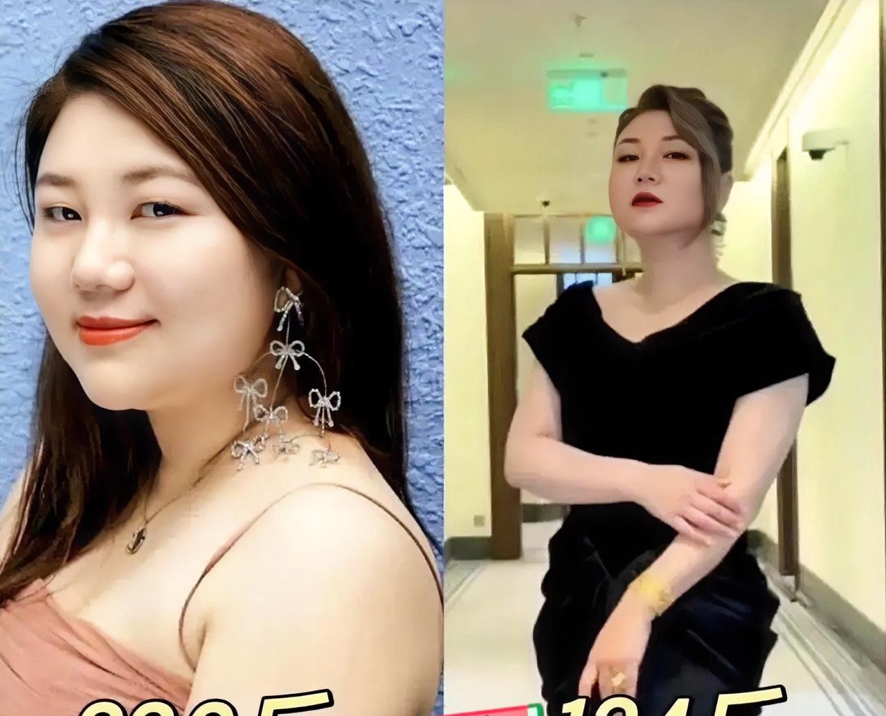 杨天真都瘦的让我看不出来了，明星减肥都这么狠吗？以前她可是230斤啊，现在居然