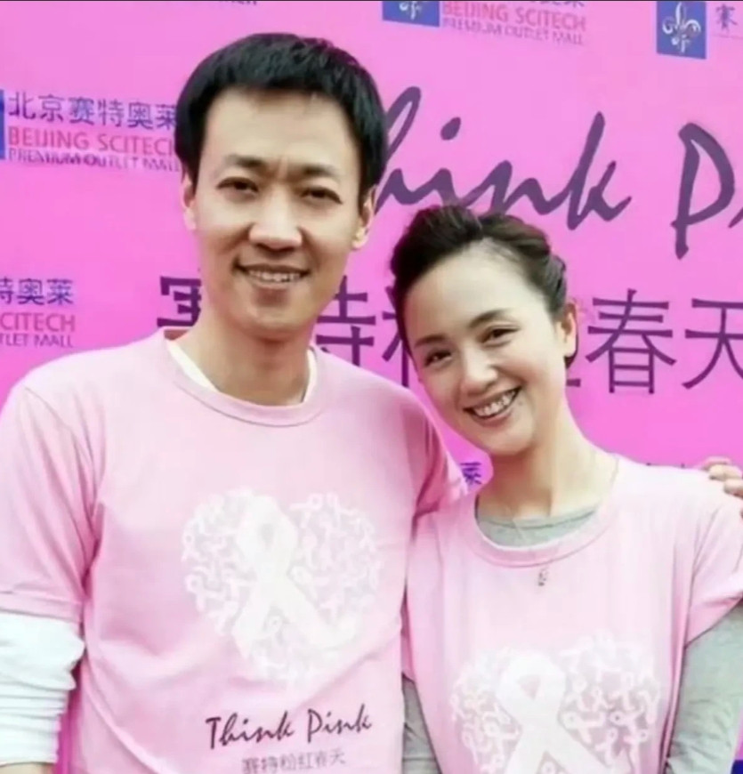 要不说朱媛媛情商高呢有一次采访她指着老公说，要不是跟他，也许我就嫁给唐旭了。唐