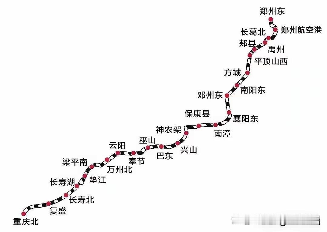 郑渝高铁线路图上的襄阳弯折，不理解为何这条国家骨干高铁要“绕行”，而不是选择看上