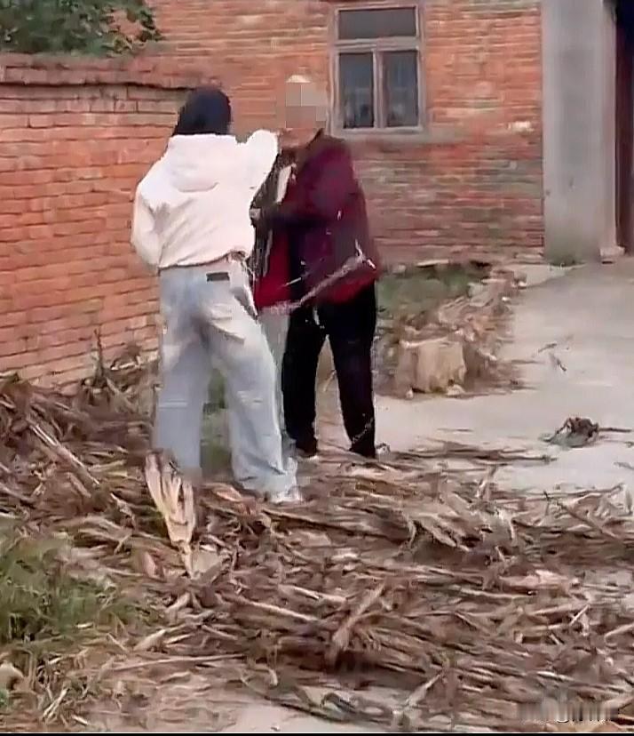 湖北钟祥发生了一起邻里纠纷，判决结果引发不少争议！一女子被同村老太先用”拐杖打”