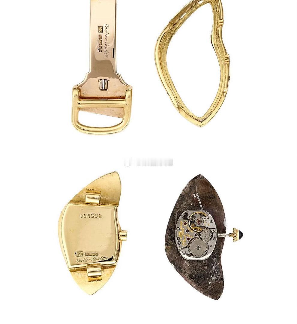 卡地亚腕表新纪录诞生！1987年黄金Crash拍出1561.6万港元！今年“钟表