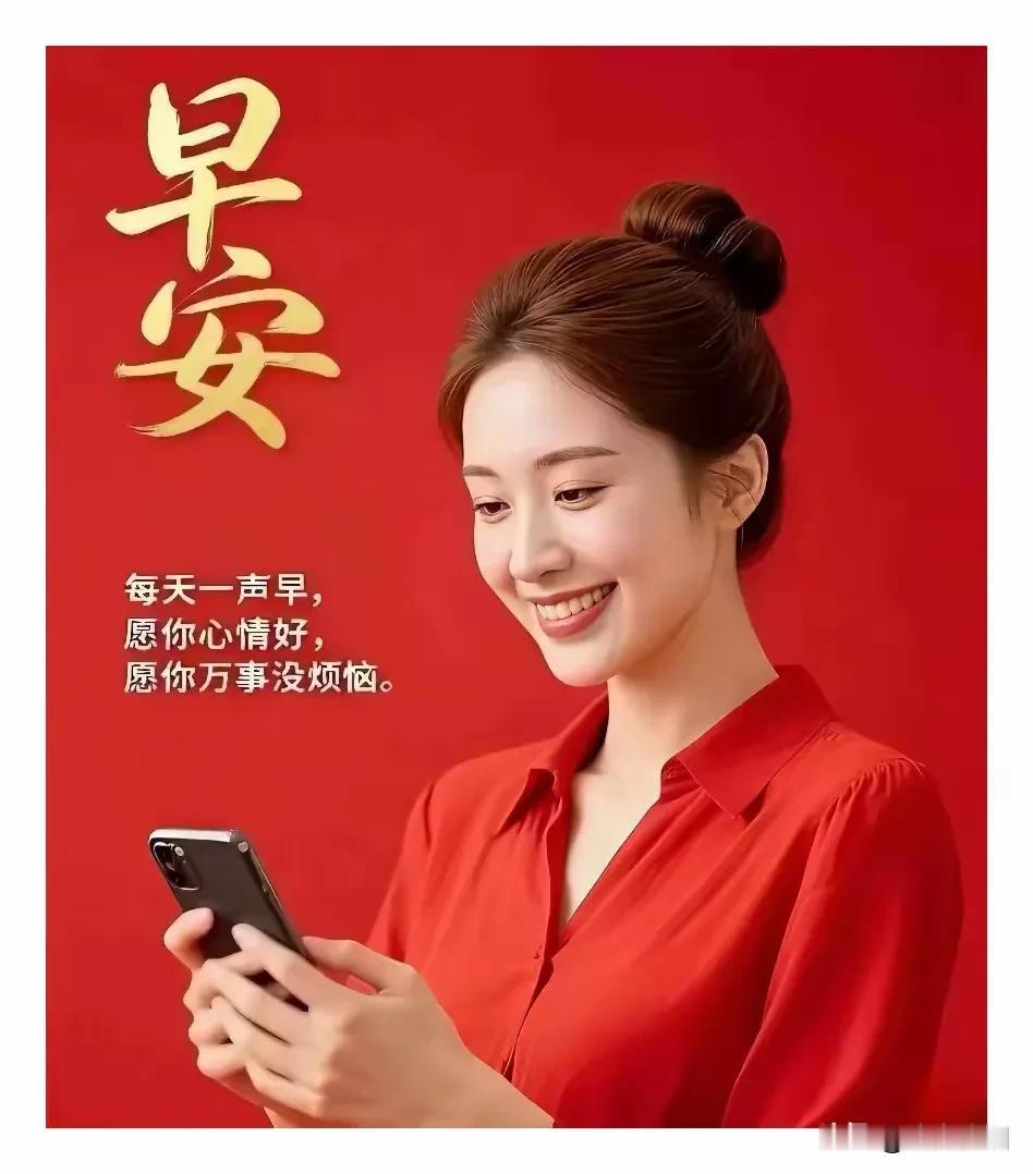 《如梦令·微信寄愿》一纸微音初到，喜乐与君相抱。吉曜自相昭，长伴安康含