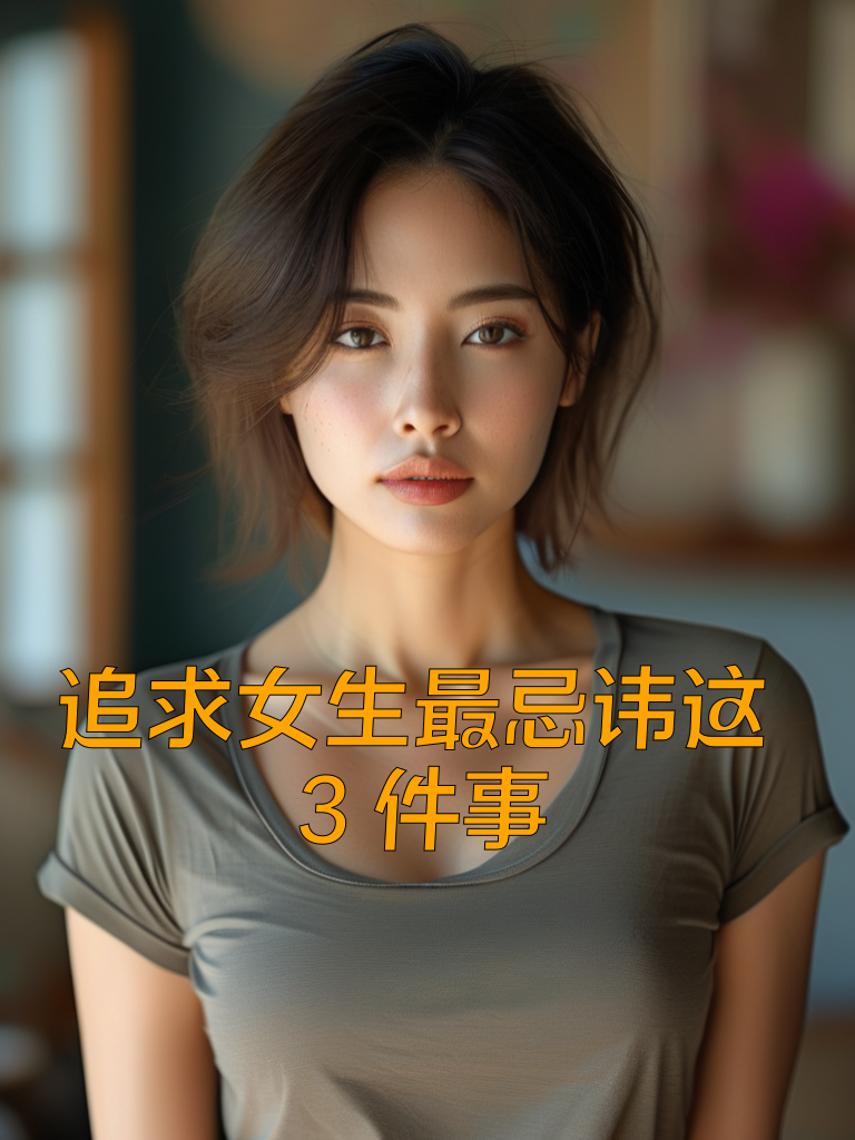 追求女生最忌讳这3件事