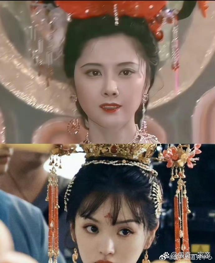 搞不懂现在的古装剧造型为什么不能露出额头，非得用几绺发丝遮掩一下呢？