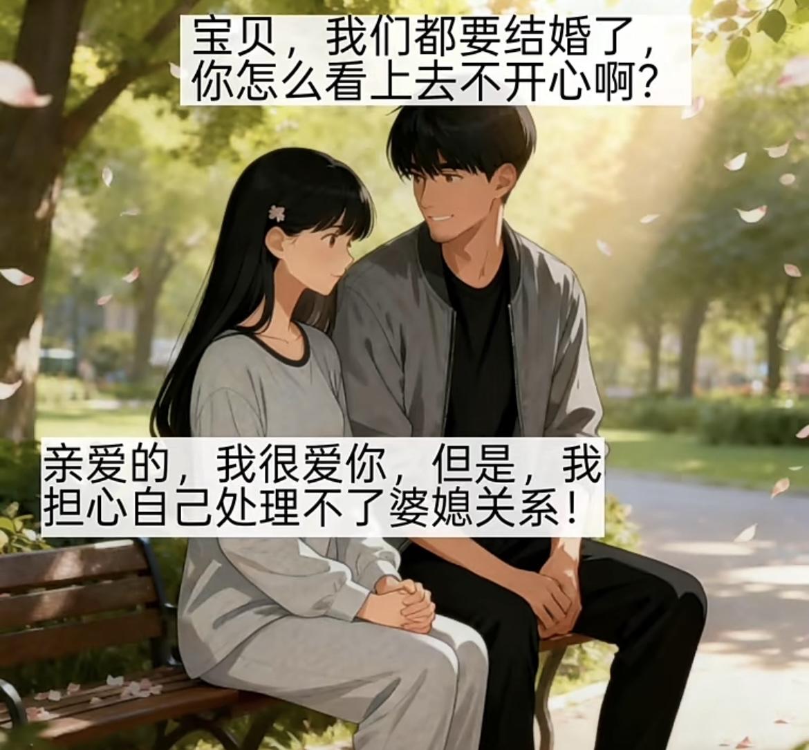 “媳妇，我们马上结婚了你怎么不开心”[吃瓜]“老公，我怕处理不好