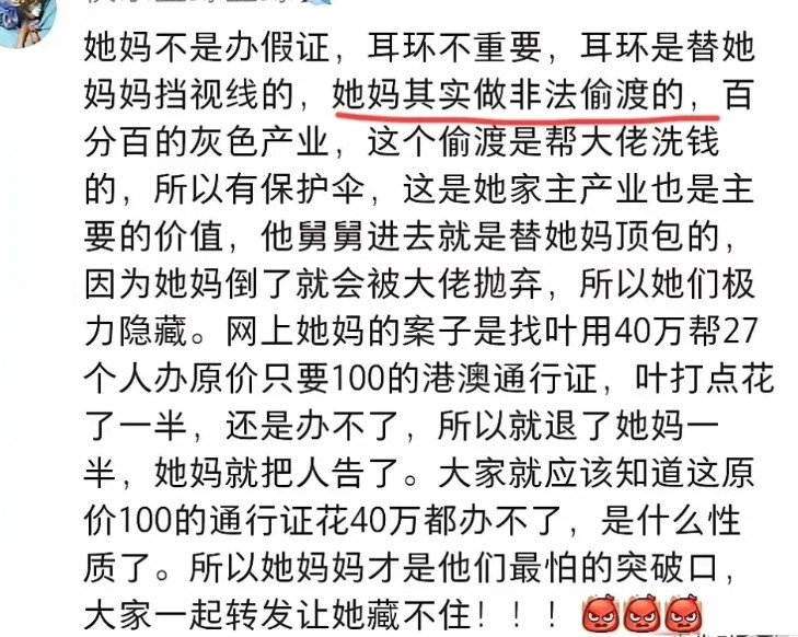 网友曝出了黄杨钿甜更震撼的消息，虽然他的爸爸在公务员任职期间办公司、生育二胎，这